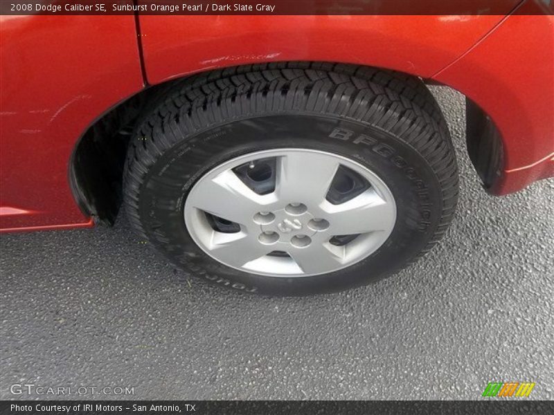 Sunburst Orange Pearl / Dark Slate Gray 2008 Dodge Caliber SE