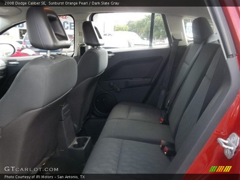 Sunburst Orange Pearl / Dark Slate Gray 2008 Dodge Caliber SE