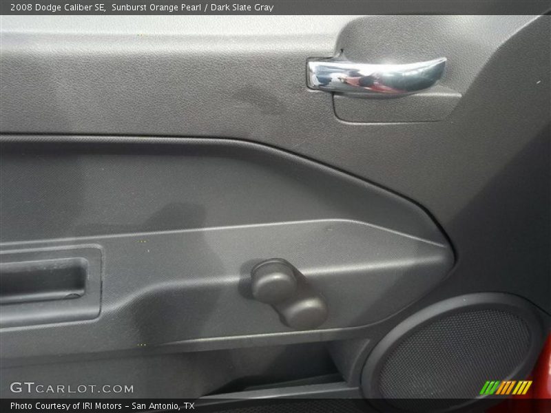 Sunburst Orange Pearl / Dark Slate Gray 2008 Dodge Caliber SE