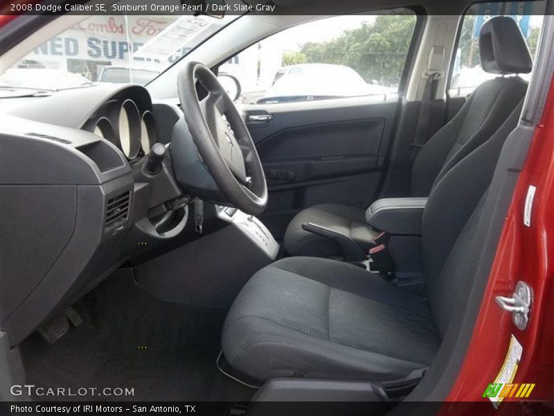 Sunburst Orange Pearl / Dark Slate Gray 2008 Dodge Caliber SE