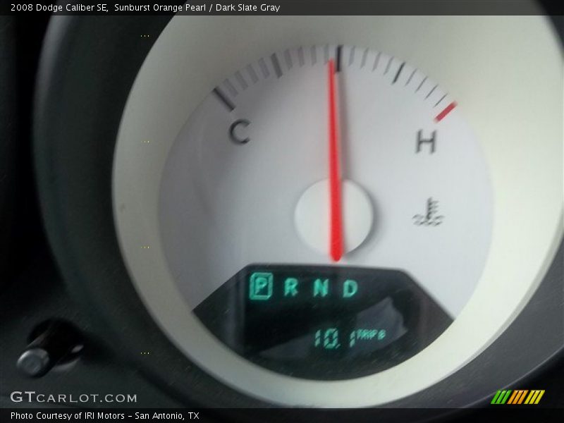 Sunburst Orange Pearl / Dark Slate Gray 2008 Dodge Caliber SE