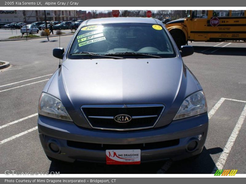 Alpine Gray / Gray 2005 Kia Sorento LX