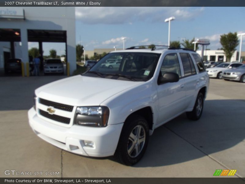 Summit White / Ebony 2007 Chevrolet TrailBlazer LT