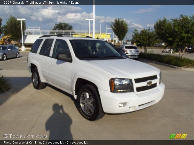 Summit White / Ebony 2007 Chevrolet TrailBlazer LT