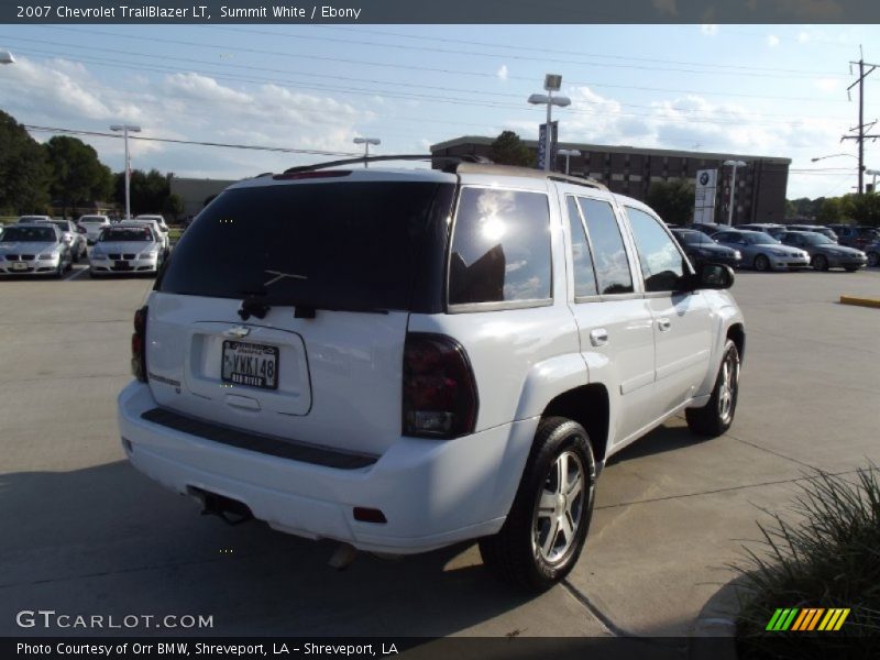 Summit White / Ebony 2007 Chevrolet TrailBlazer LT