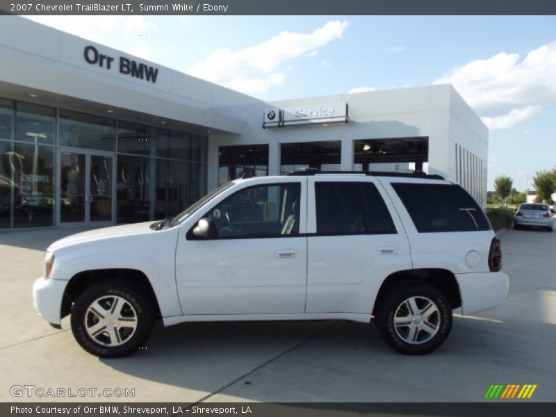 Summit White / Ebony 2007 Chevrolet TrailBlazer LT