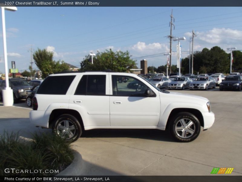 Summit White / Ebony 2007 Chevrolet TrailBlazer LT