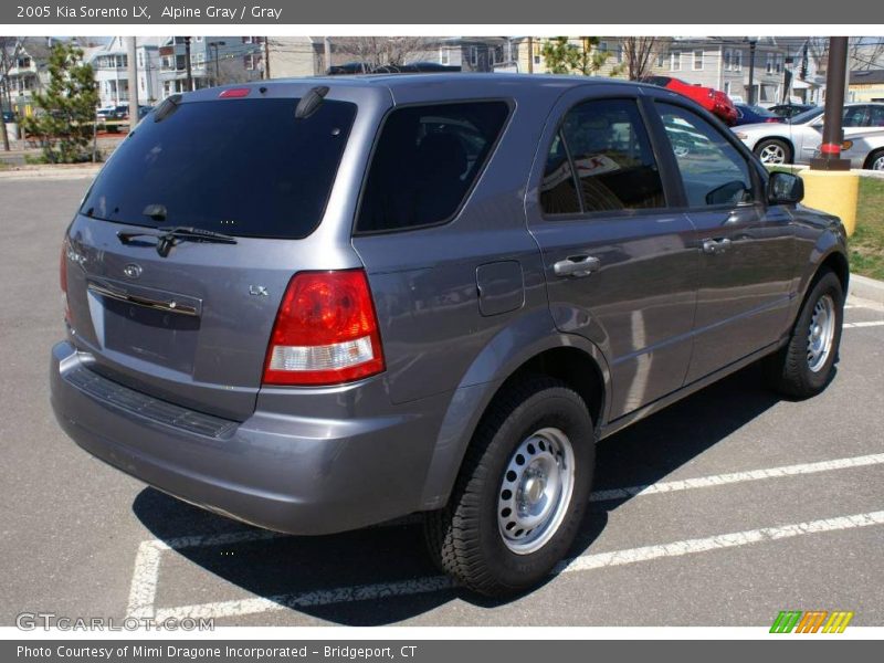 Alpine Gray / Gray 2005 Kia Sorento LX