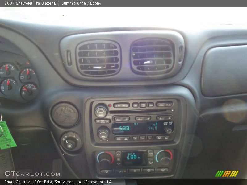 Summit White / Ebony 2007 Chevrolet TrailBlazer LT