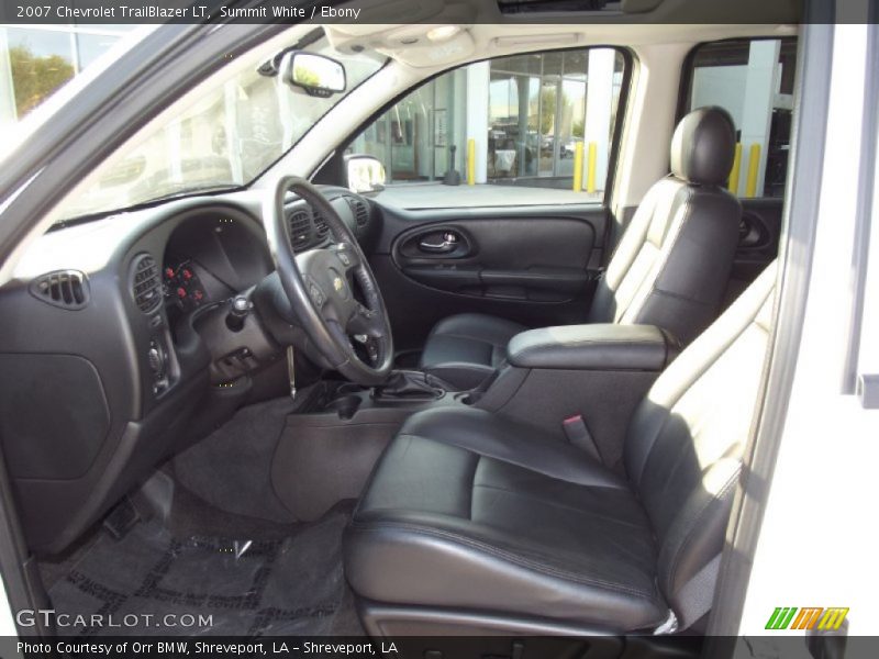 Summit White / Ebony 2007 Chevrolet TrailBlazer LT