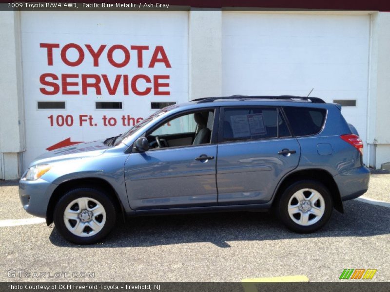 Pacific Blue Metallic / Ash Gray 2009 Toyota RAV4 4WD