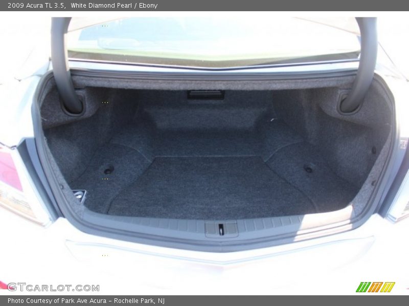 White Diamond Pearl / Ebony 2009 Acura TL 3.5