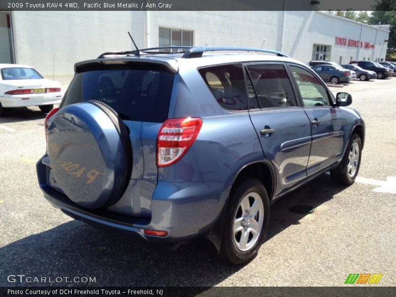 Pacific Blue Metallic / Ash Gray 2009 Toyota RAV4 4WD
