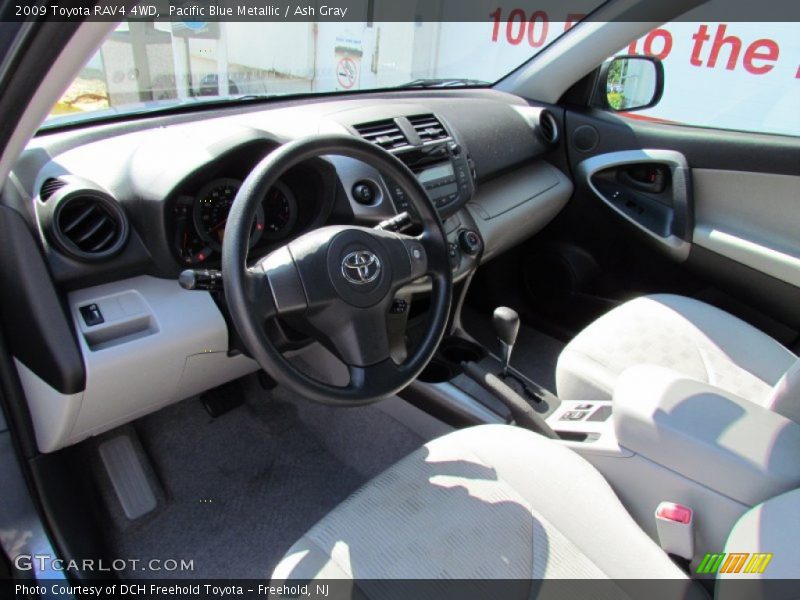 Pacific Blue Metallic / Ash Gray 2009 Toyota RAV4 4WD