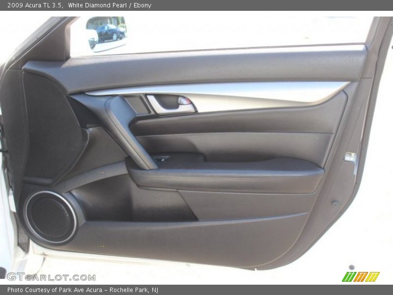 White Diamond Pearl / Ebony 2009 Acura TL 3.5