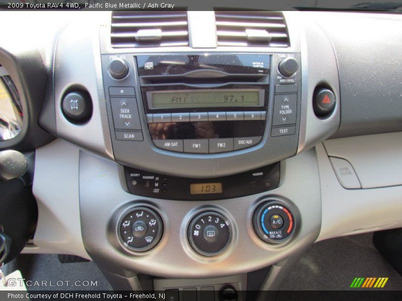 Pacific Blue Metallic / Ash Gray 2009 Toyota RAV4 4WD