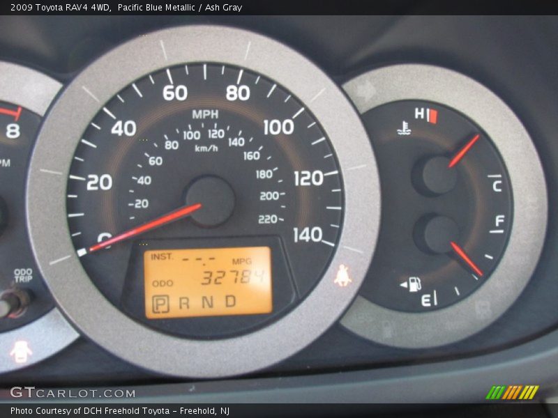 Pacific Blue Metallic / Ash Gray 2009 Toyota RAV4 4WD
