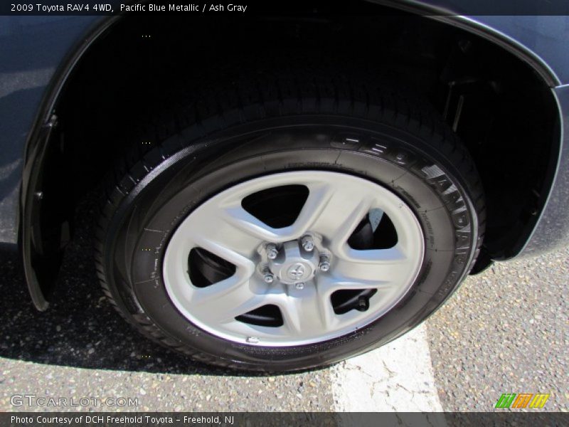 Pacific Blue Metallic / Ash Gray 2009 Toyota RAV4 4WD