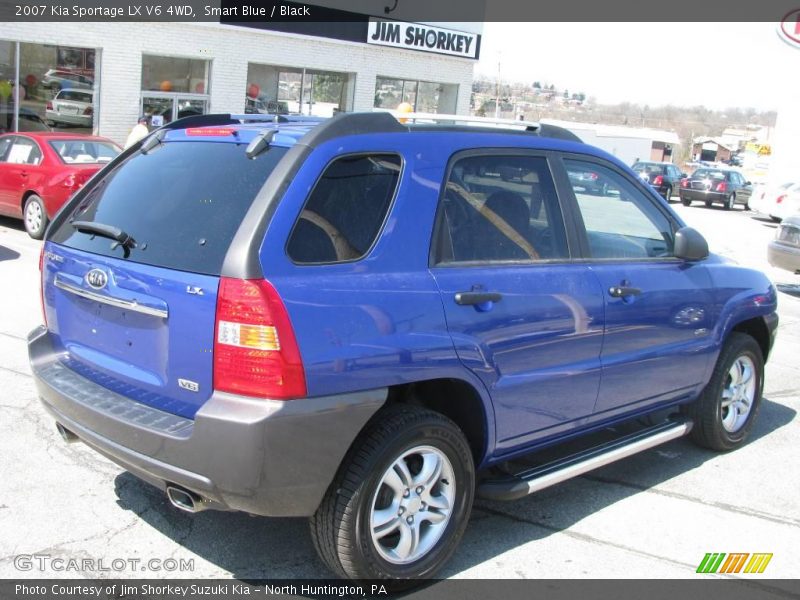 Smart Blue / Black 2007 Kia Sportage LX V6 4WD