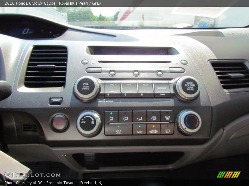 Royal Blue Pearl / Gray 2010 Honda Civic LX Coupe