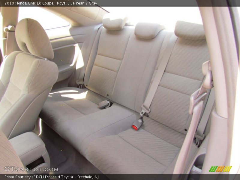 Royal Blue Pearl / Gray 2010 Honda Civic LX Coupe