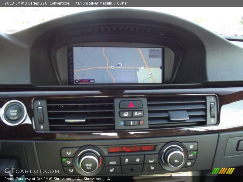 Titanium Silver Metallic / Oyster 2013 BMW 3 Series 328i Convertible