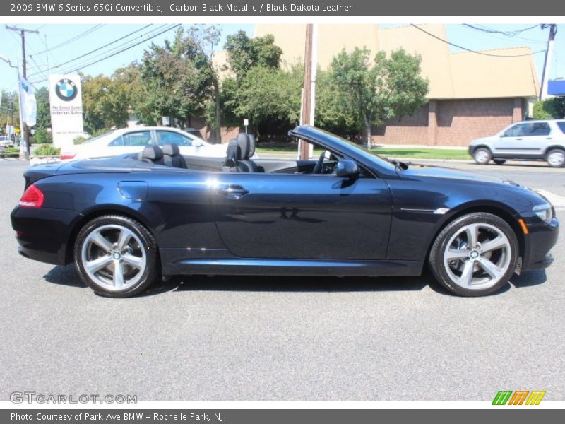  2009 6 Series 650i Convertible Carbon Black Metallic