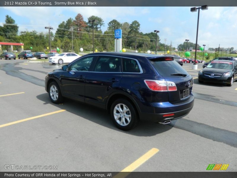 Stormy Blue Mica / Black 2012 Mazda CX-9 Touring