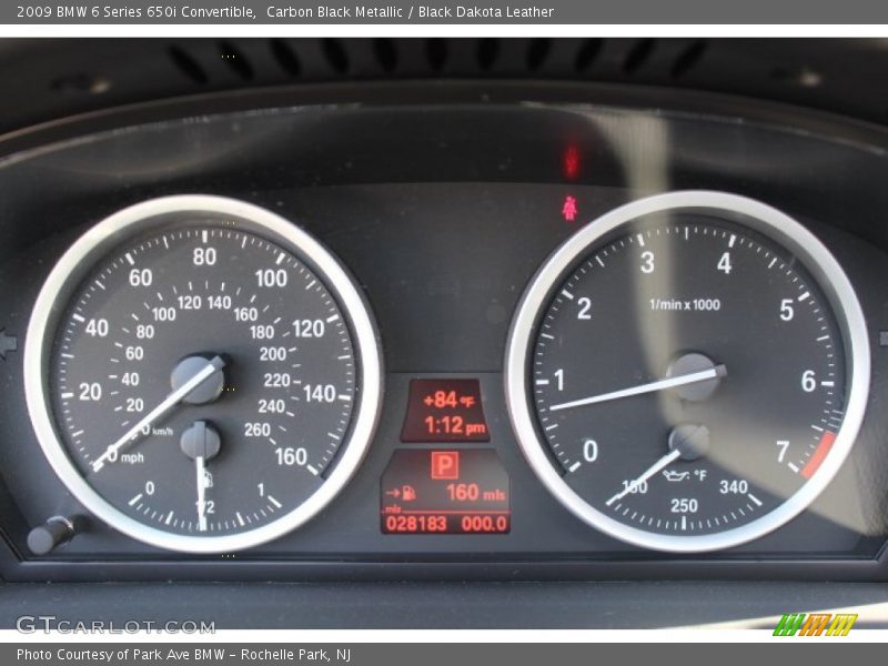  2009 6 Series 650i Convertible 650i Convertible Gauges