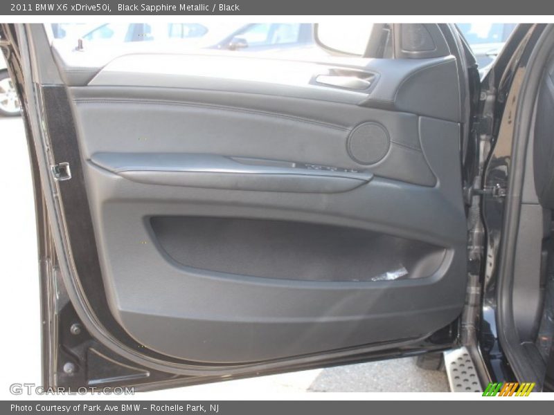 Black Sapphire Metallic / Black 2011 BMW X6 xDrive50i