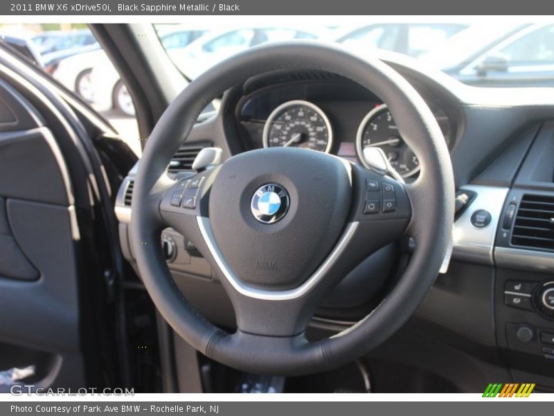 Black Sapphire Metallic / Black 2011 BMW X6 xDrive50i
