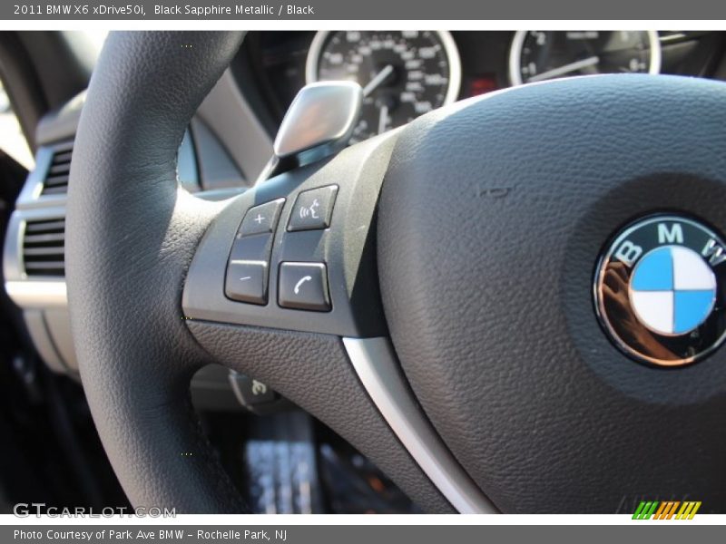 Black Sapphire Metallic / Black 2011 BMW X6 xDrive50i