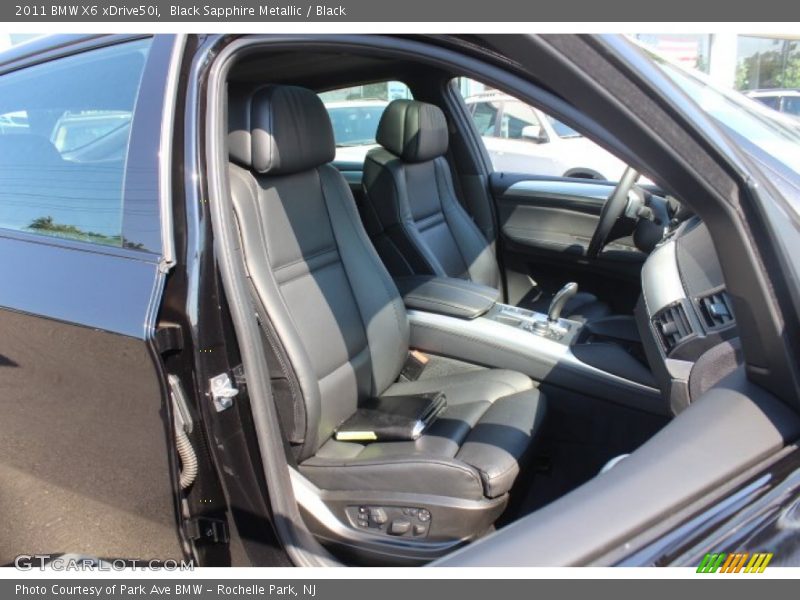 Black Sapphire Metallic / Black 2011 BMW X6 xDrive50i