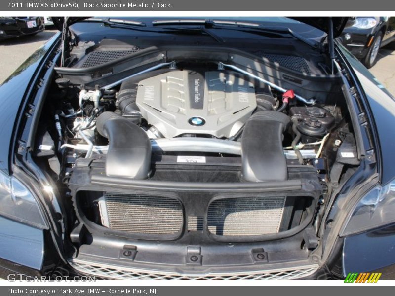 Black Sapphire Metallic / Black 2011 BMW X6 xDrive50i