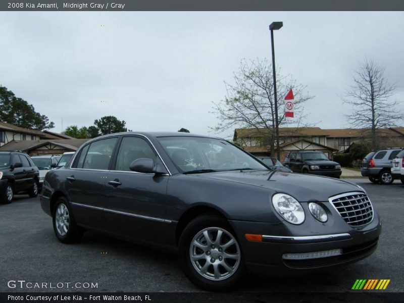 Midnight Gray / Gray 2008 Kia Amanti