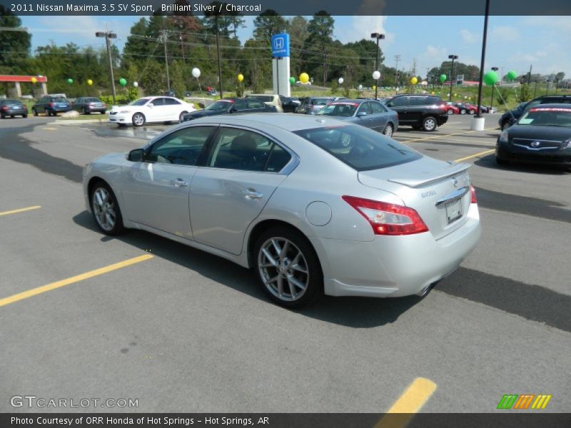 Brilliant Silver / Charcoal 2011 Nissan Maxima 3.5 SV Sport