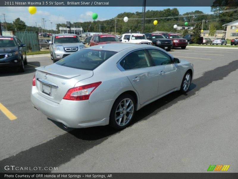 Brilliant Silver / Charcoal 2011 Nissan Maxima 3.5 SV Sport