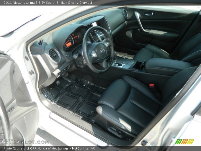 Brilliant Silver / Charcoal 2011 Nissan Maxima 3.5 SV Sport