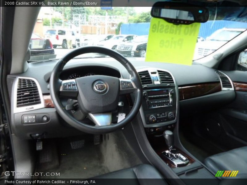 Black Raven / Ebony/Ebony 2008 Cadillac SRX V6