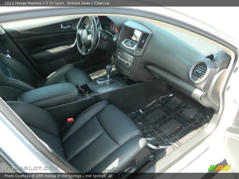 Brilliant Silver / Charcoal 2011 Nissan Maxima 3.5 SV Sport