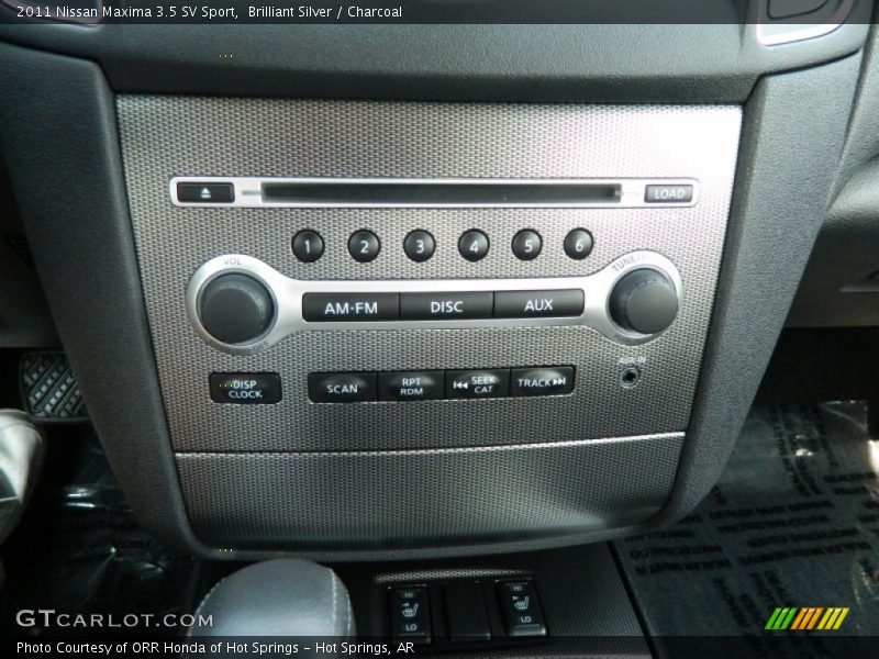 Brilliant Silver / Charcoal 2011 Nissan Maxima 3.5 SV Sport