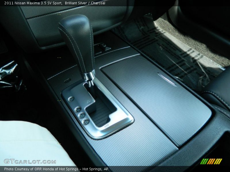 Brilliant Silver / Charcoal 2011 Nissan Maxima 3.5 SV Sport