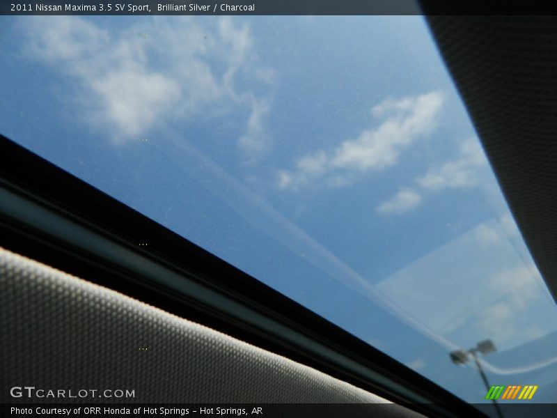 Brilliant Silver / Charcoal 2011 Nissan Maxima 3.5 SV Sport