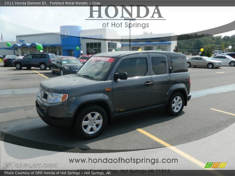 Polished Metal Metallic / Gray 2011 Honda Element EX