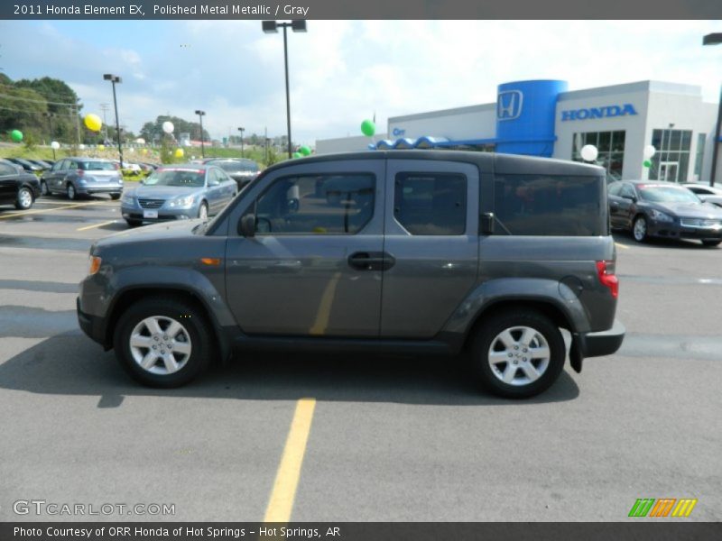 Polished Metal Metallic / Gray 2011 Honda Element EX