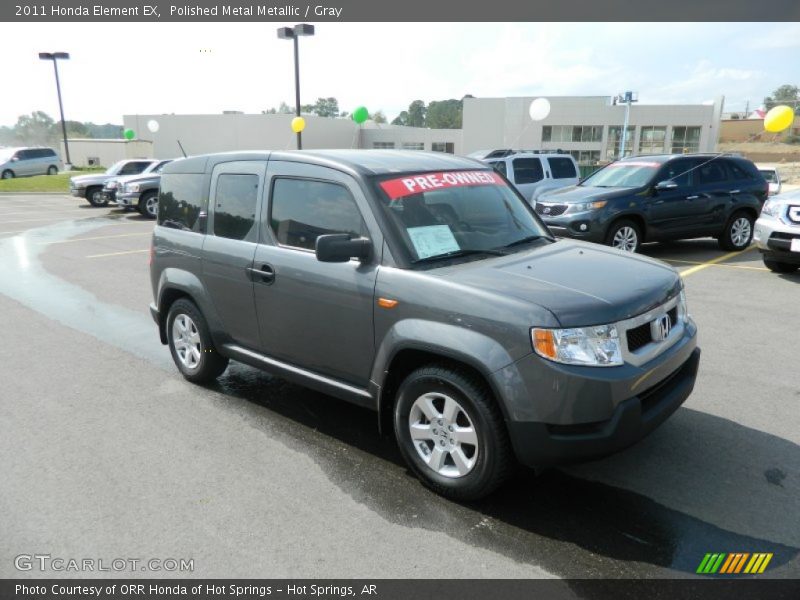 Polished Metal Metallic / Gray 2011 Honda Element EX