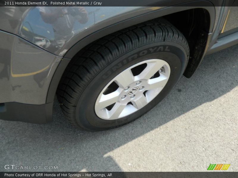 Polished Metal Metallic / Gray 2011 Honda Element EX