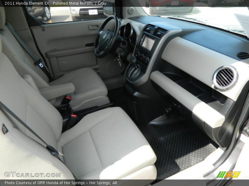 Polished Metal Metallic / Gray 2011 Honda Element EX