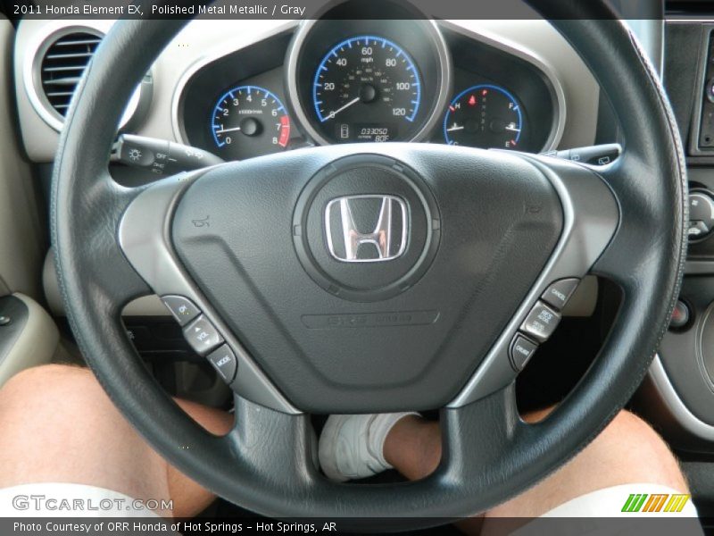 Polished Metal Metallic / Gray 2011 Honda Element EX