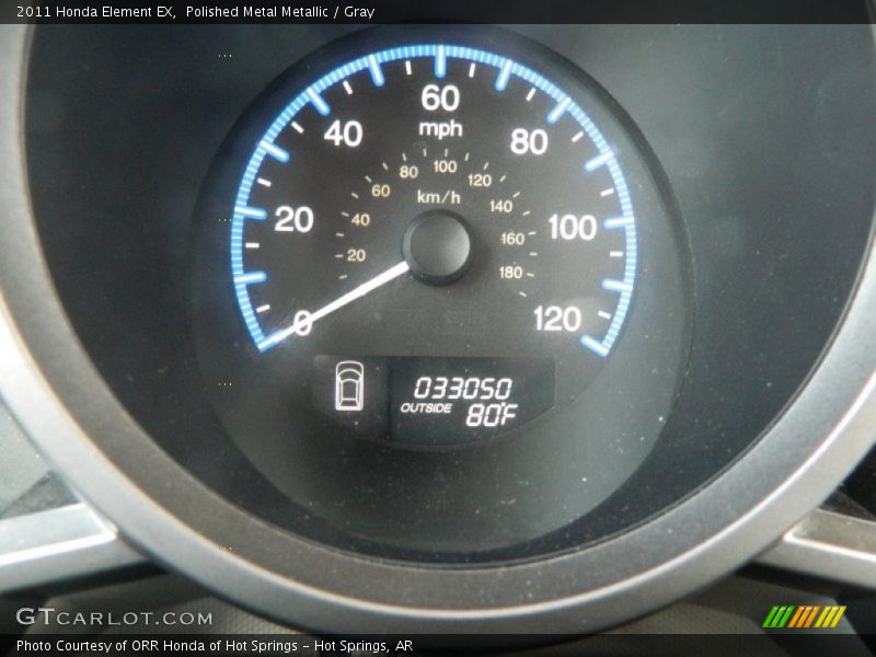 Polished Metal Metallic / Gray 2011 Honda Element EX